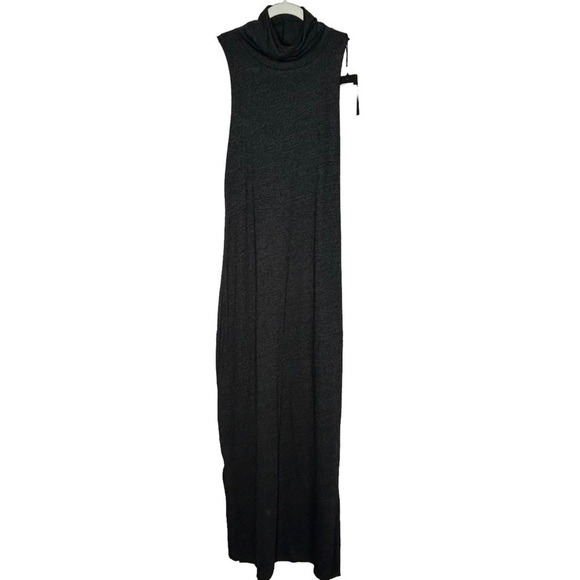NWT Chaser Turtle Neck Tank Maxi Dress With Side Slits - Picture 4 of 15